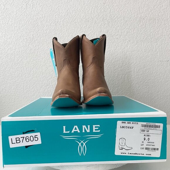 Lane Women's Tan Ankle Boots - Picture 10 of 13